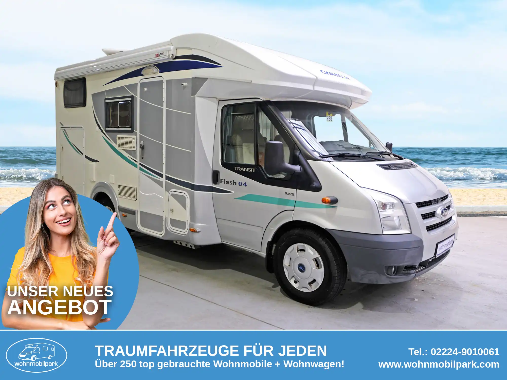 CHAUSSON Flash 04 Teilintegrierter gebraucht kaufen in Bad Honnef